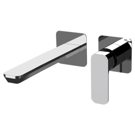 Смеситель для раковины Daniel Tiara TA632PLCR встраиваемый в стену хром