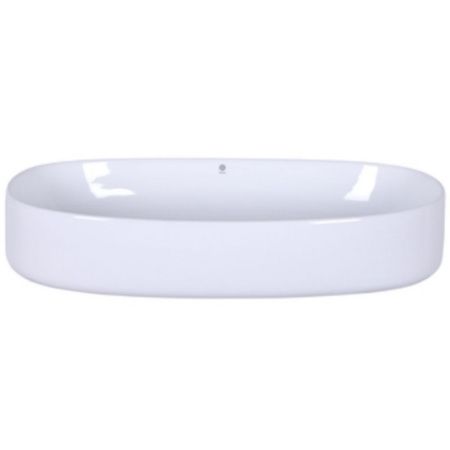 Тумба с раковиной Orange Line Li-100TugMDF+B07-675W 100х50 цвет серый