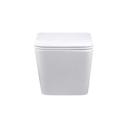 Унитаз подвесной Vincea Q-Line VT1-12 белый с сиденьем микролифт безободковый душевой смыв