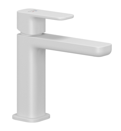 Смеситель Kludi RENON 422825375 на раковину белый матовый