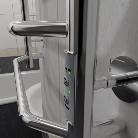 Полотенцесушитель электрический Тругор Пэк Пэксп6П60х4032 45х60 хром