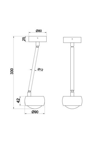 Светильник потолочный Maytoni Technical Lens MOD072CL-L8W3K - фото 4