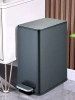 Ведро мусорное педальное WeltWasser WW PAOLO BL 15L (10000013419)