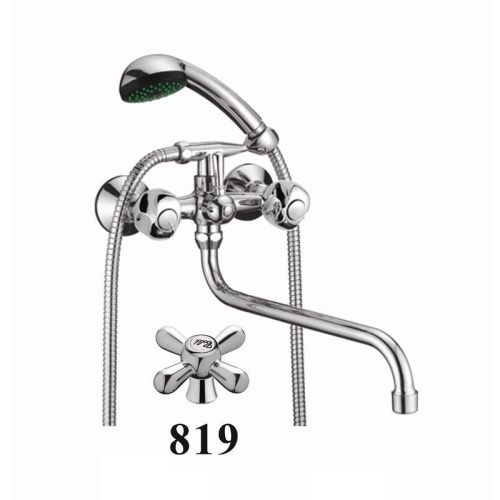 Смеситель для ванны D-Lin D140819 настенный хром - фото 2