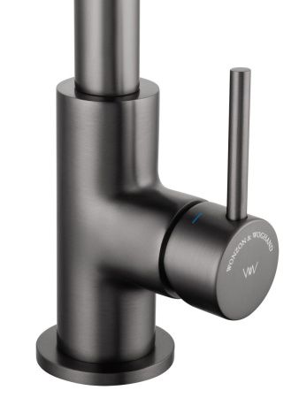 Смеситель для кухни Wonzon & Woghand WW-L1005-BGG на мойку серый