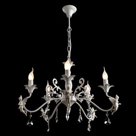 Люстра подвесная Arte Lamp Angelina (Ангелина) A5349LM-5WH