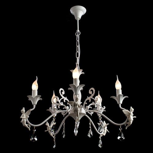 Люстра подвесная Arte Lamp Angelina (Ангелина) A5349LM-5WH - фото 4