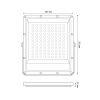 Прожектор Uniel ULF-F51D-150W/6500K IP65 200-240V GREY