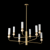 Люстра на штанге Crystal Lux SIMPLY (СИМПЛЫ) SIMPLY SP8 BRASS