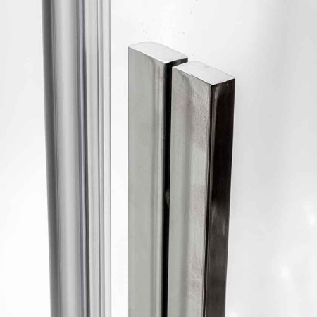 Душевой уголок AvaCan FC-120-SC90 140х90 стекло прозрачное профиль хром без поддона