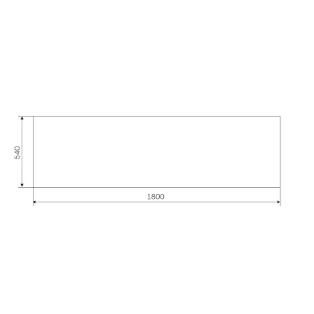 Экран для ванны Am.Pm Gem W93A-180-070W-P