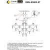 Люстра потолочная Omnilux Сocullo OML-95503-57