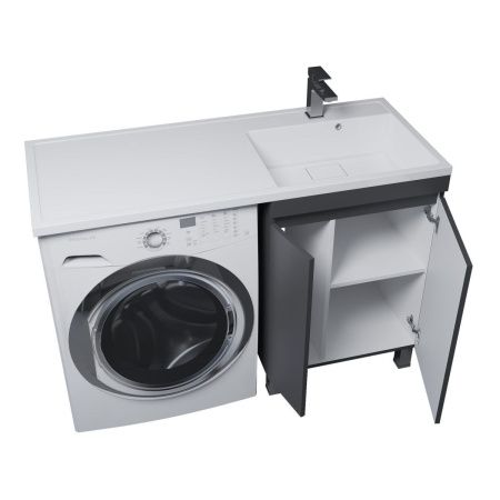 Тумба с раковиной Uperwood Magenta 52930205158 120х50 цвет черный