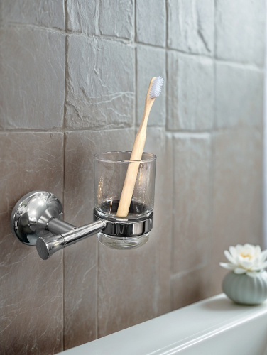 Стакан для зубных щеток AltroBagno Corposso AltroBagnoCorposo080204Cr - фото 2
