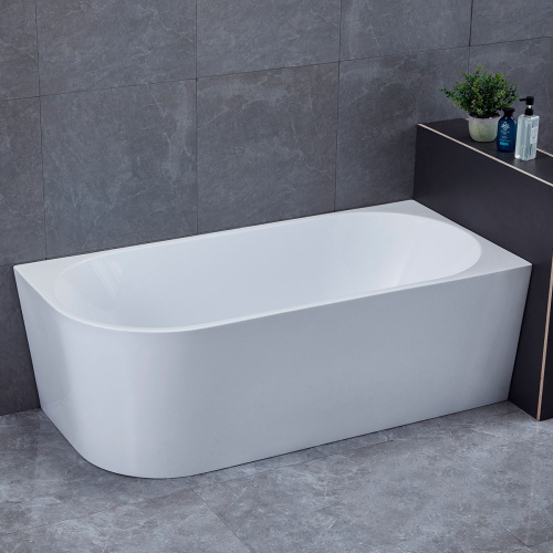 Ванна акриловая Vincea VBT-402-1700R 170х80 пристенная овальная