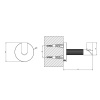 Крючок Gessi Ingranaggio 63821#031