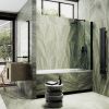 Душевая шторка на ванну Maybah Glass MGV-596-6 40х140 стекло прозрачное профиль черный ориентация универсальная