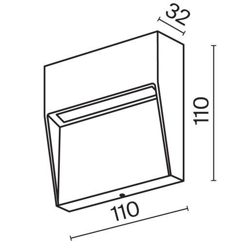 Подсветка для лестниц Maytoni Outdoor Mane O047SL-L3B3K - фото 2