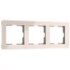 Рамка на 3 поста Werkel Acrylic (Ацрылиц) 4690389186295