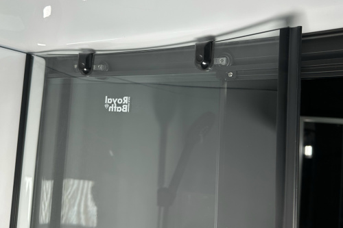 Душевая кабина Royal Bath HK RB90HK1-T-BL Practic 90х90 четверть круга - фото 3