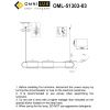 Люстра подвесная Omnilux Narro (Нарро) OML-51303-03