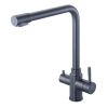 Смеситель для кухни Fashun A54309-17 на мойку графит
