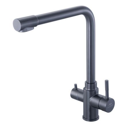 Смеситель для кухни Fashun A54309-17 на мойку графит