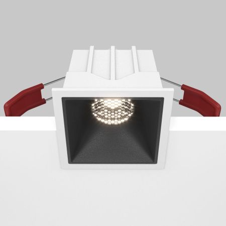Светильник встраиваемый Maytoni Technical Alfa LED DL043-01-10W4K-SQ-WB