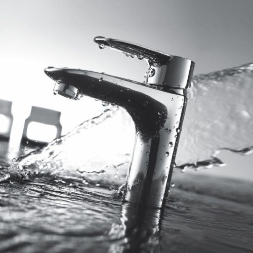 Смеситель Cron CN10095 на раковину хром - фото 4