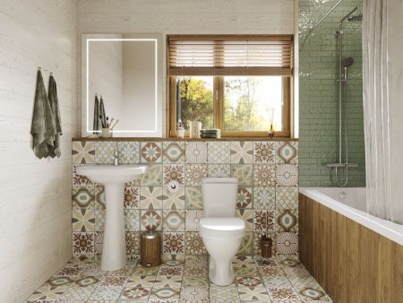 Раковина из сантехнического фарфора Santeri Pro 131155S0010B0 60х40 подвесная цвет белый 1 отверстие под смеситель