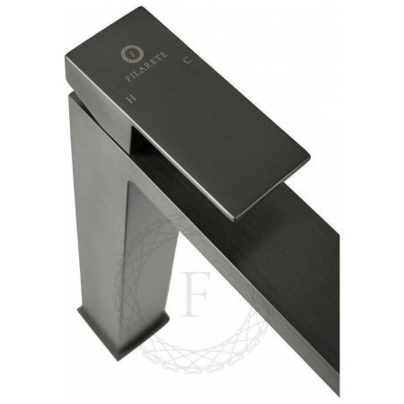 Смеситель для раковины Filarete Fing FL6040BG на столешницу графит