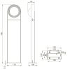 Ландшафтный светильник Arte Lamp San Francisco (Сан Францисцо) A1831PA-1BK