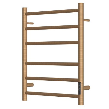 Полотенцесушитель электрический Point Аврора PN10856BR 55х60 бронза