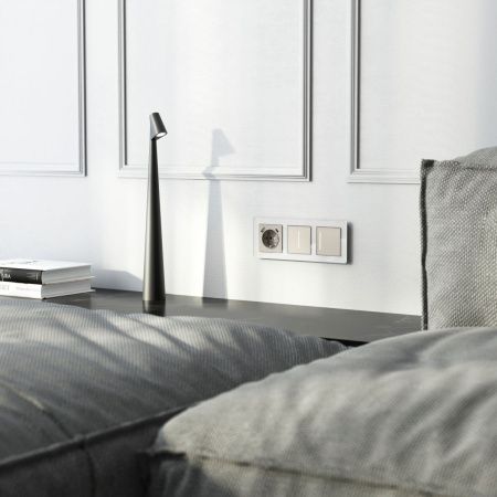 Розетка с/з шторками и USB тип A+C Werkel 4690389211997