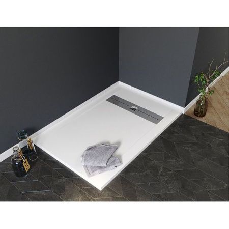 Душевой поддон из искусственного камня Aquanet Delight 00260110 120х90 белый без каркаса