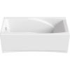 Ванна акриловая Bas Эвита В 00043 180х85 пристенная прямоугольная с каркасом