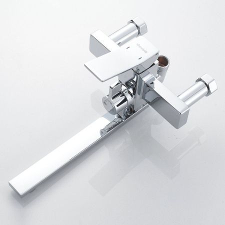 Душевая стойка Shevanik S6136 настенная цвет хром