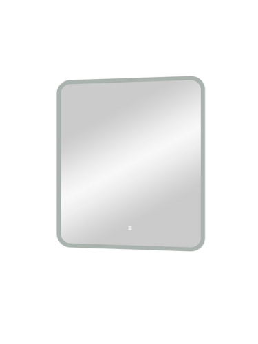 Зеркало в ванную Continent Glamour ЗЛП440 80х90 цвет белый - фото 4