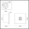 Подсветка для лестниц Odeon Light NATURE (НАТУРЕ) 6650/1WL3