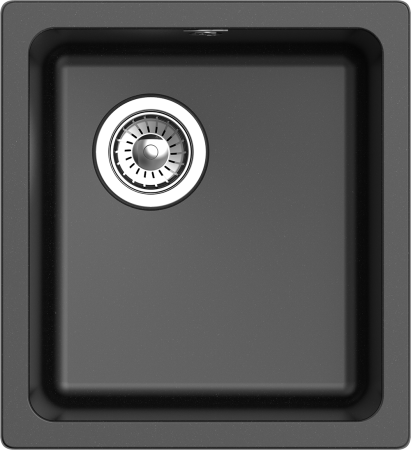 Кухонная мойка Rivelato BERKANA BK-35 nero 40х45 цвет черный
