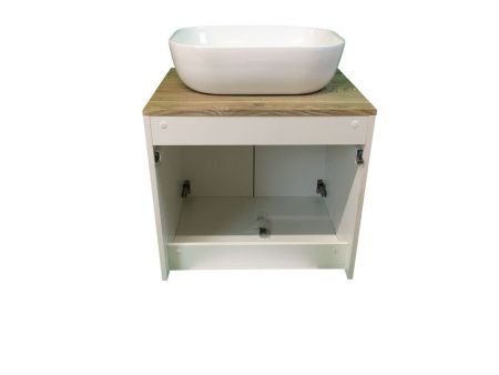 Тумба с раковиной Sintesi STL.W7024_SIN-LVB-APP-403 60х60 подвесная цвет коричневый