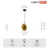 Светильник подвесной Lightera Echuka (Ецхука) LE142L-28BR