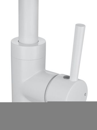 Смеситель для кухни Wonzon & Woghand WW-A21102-MW на мойку белый