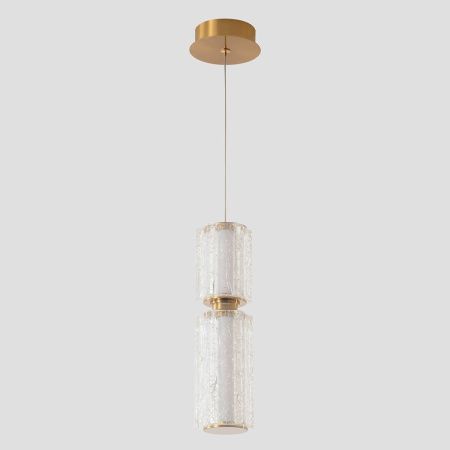 Светильник подвесной Crystal Lux Antique (Антикуе) ANTIQUE SP23W LED BRASS