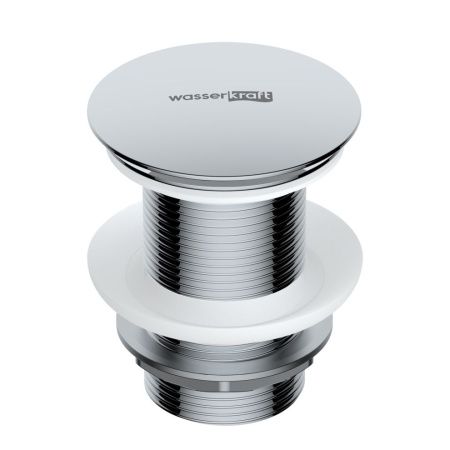 Донный клапан Wasserkraft A244 хром