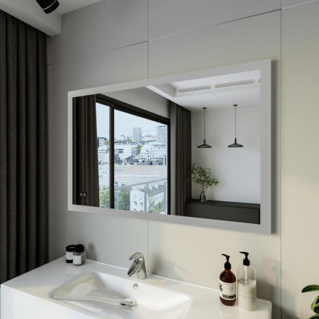 Зеркало с подсветкой Бриклаер Вега 4627125414398 130х80 подвесное