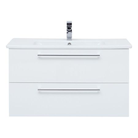 Тумба под раковину Dreja Gio 77.0105W 100х50 подвесная цвет белый
