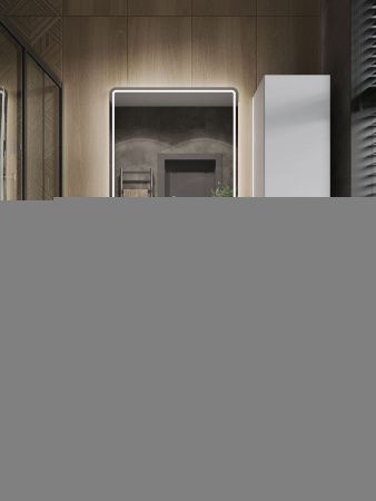 Тумба с раковиной Orange Line Li-80TuwMDF+B02-460MB 80х50