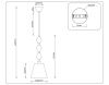 Светильник подвесной Ambrella Light Ceramo Classic (Церамо Цлассиц) LH75405
