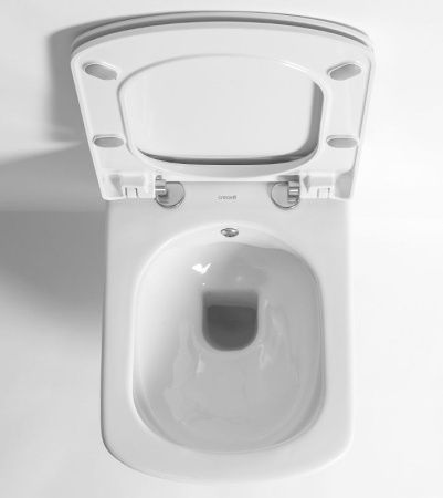 Чаша унитаза подвесная Creavit Elegant EG321-00CB00E-0000 цвет белый без сиденья смыв торнадо